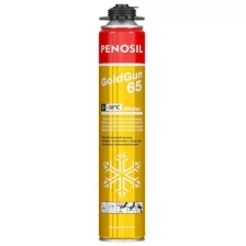 Пена монтажная профессиональная Penosil GoldGun 65 Winter, зимняя, 875 мл