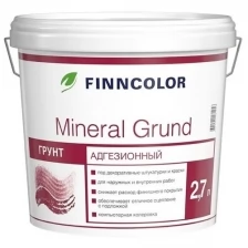 Грунт адгезионный "MINERAL GRUND" RPA 9 Л (1) "тиккурила"