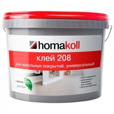 Клей для гибких напольных покрытий Homa Homakoll 208 4 кг